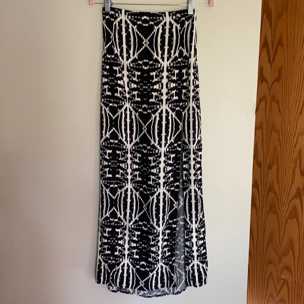 Express Aztec Maxi Skirt - XS